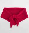 BB402 B402 Beechfield Knitted Triangle Scarf Bright Red colour image